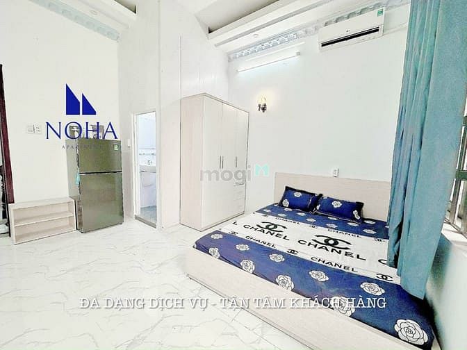 Hình ảnh Cho Thuê Studio Ban Công, Mới xây 100%, Đầy Đủ Nội Thất