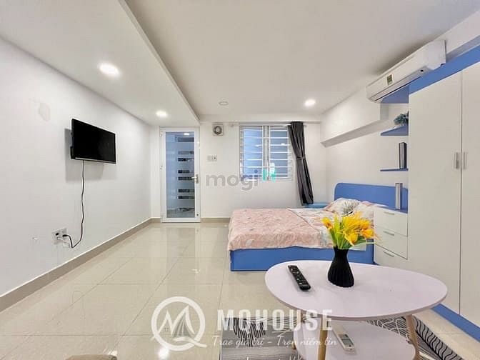 Hình ảnh Cho Thuê Căn Hộ  1 Phòng Ngủ Tân Bình Full Nội Thất ban công