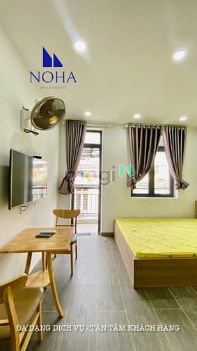Hình ảnh Studio Ban Công Rộng 25m2 Đầy Đủ Tiện Nghi