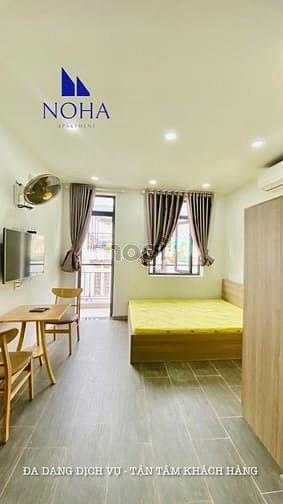 Hình ảnh Studio Ban Công Rộng 25m2 Đầy Đủ Tiện Nghi
