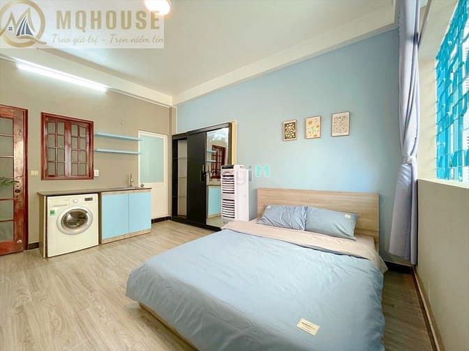 Hình ảnh 🏠☘️ CHDV gần chợ Tân Định, ban công, thang máy, máy giặt riêng,…