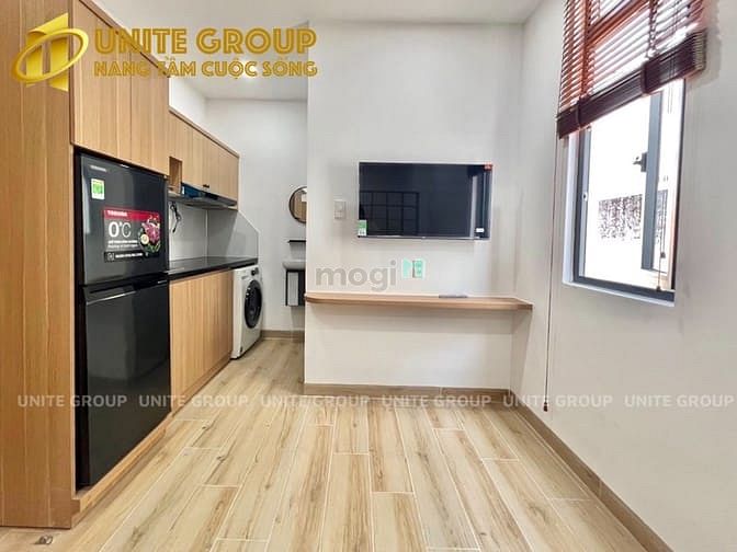 Hình ảnh Căn Hộ Mới, Studio Vách Ngăn Tách Bếp, Máy Giặt Riêng Q8