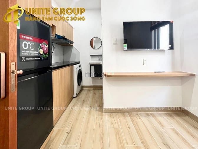 Hình ảnh Căn Hộ Mới, Studio Vách Ngăn Tách Bếp, Máy Giặt Riêng Q8