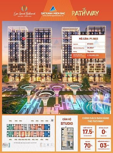 Hình ảnh Mb6623 nạp rút nhanh chóng STUDIO Tầng cao VIEW Trọn BIỂN SẦM SƠN - THE PATHWAY