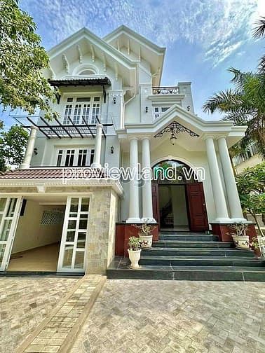 Hình ảnh Cho thuê biệt thự Thảo Điền, khu compound, 500m2 đất, 3 tầng, gồm 5PN