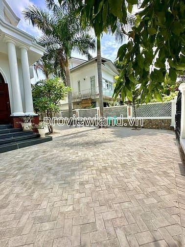 Hình ảnh Cho thuê biệt thự Thảo Điền, khu compound, 500m2 đất, 3 tầng, gồm 5PN