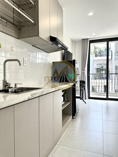 Hình ảnh Studio ban công_full nội thất_thang máy_ngay Đại Học HUFLIT_Vạn Hạnh M