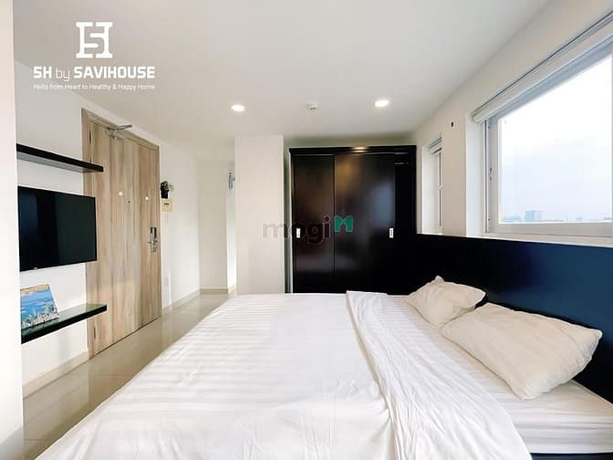Hình ảnh ✅Căn Hộ Studio Tách Bếp_Cửa Sổ Lớn_Gym_Pool_Gần Sân Bay