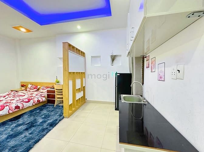 Hình ảnh Căn Hộ Dạng Studio - Giờ Tự Do - Full Nội Thất - Máy Giặt Riêng
