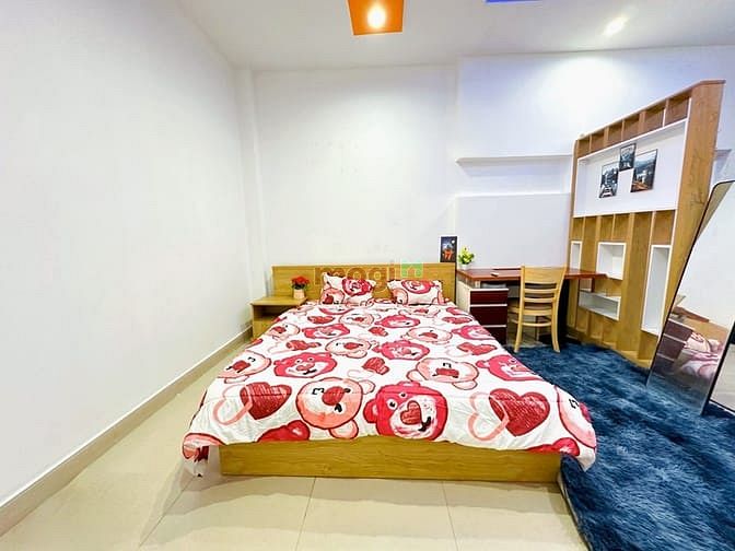 Hình ảnh Căn Hộ Dạng Studio - Giờ Tự Do - Full Nội Thất - Máy Giặt Riêng