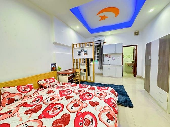 Hình ảnh Căn Hộ Dạng Studio - Giờ Tự Do - Full Nội Thất - Máy Giặt Riêng