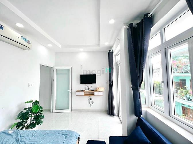 Hình ảnh Căn Hộ Studio 1Pn - Full Nội Thất Tách Bếp - Gần Vòng Xoay Lăng Cha Cả