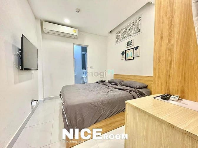 Hình ảnh 🎴1P_40m2_Ban Công Lớn , bảo Vệ , Thang Máy , Dọn Phòng Gần Cầu Đỏ