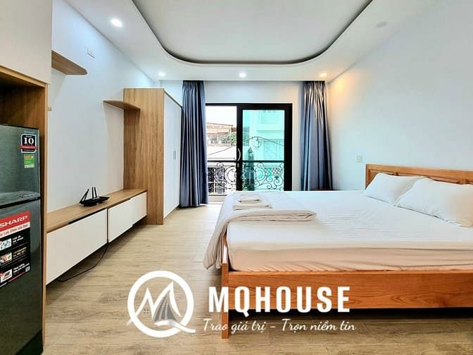 Hình ảnh Căn Hộ Studio Ban Công Full Nội Thất Gần Nhà Thờ Tân Định Q1