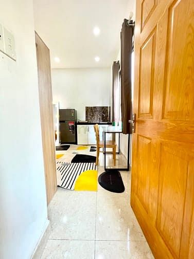Hình ảnh Studio ban công, cửa sổ full nội thất gần chợ Xóm Chiếu Q4