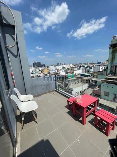 Hình ảnh Studio ban công, cửa sổ full nội thất gần chợ Xóm Chiếu Q4