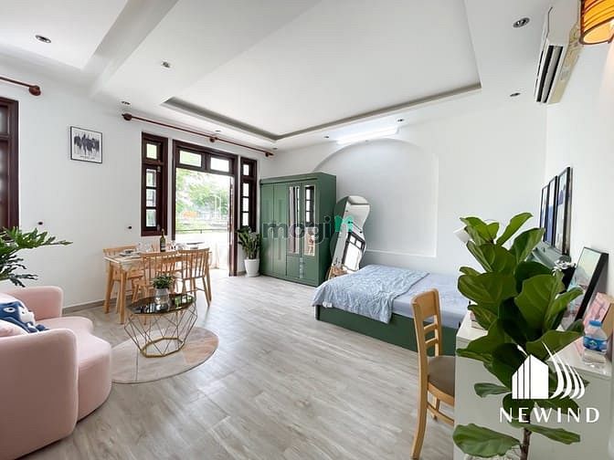 Hình ảnh 1 phòng ngủ, full nội thất, ban công thoáng, gần LotteMart, Quận 7