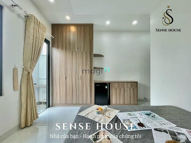 Hình ảnh 🏠 CĂN HỘ DỊCH VỤ 1PN – Bancol + bếp to hơn cái phòng :)))))