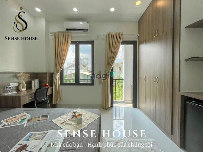 Hình ảnh 🏠 CĂN HỘ DỊCH VỤ 1PN – Bancol + bếp to hơn cái phòng :)))))