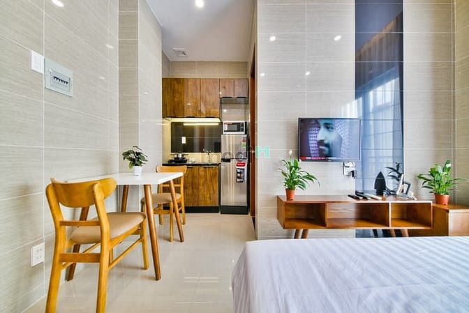 Hình ảnh Các Căn Hộ Duplex, Studio full NT thang máy vân tay ngay Phan Đăng Lưu