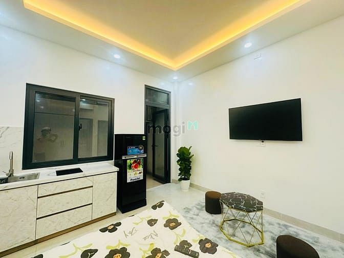 Hình ảnh Căn Hộ cửa sổ Full Nội thất, tủ lạnh, bếp ngay Bình Qưới Bình Thạnh