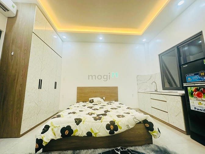 Hình ảnh Căn Hộ cửa sổ Full Nội thất, tủ lạnh, bếp ngay Bình Qưới Bình Thạnh