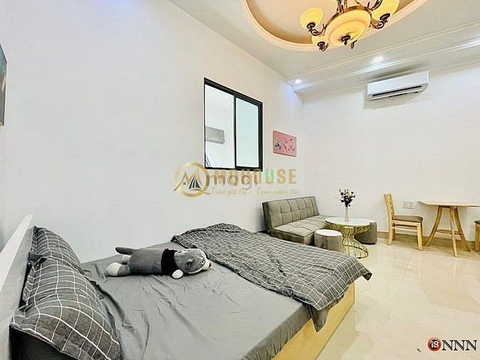 Hình ảnh Căn Hộ studio cửa sổ Full Nội thất bếp siêu xịn ngay Nguyễn Kiệm