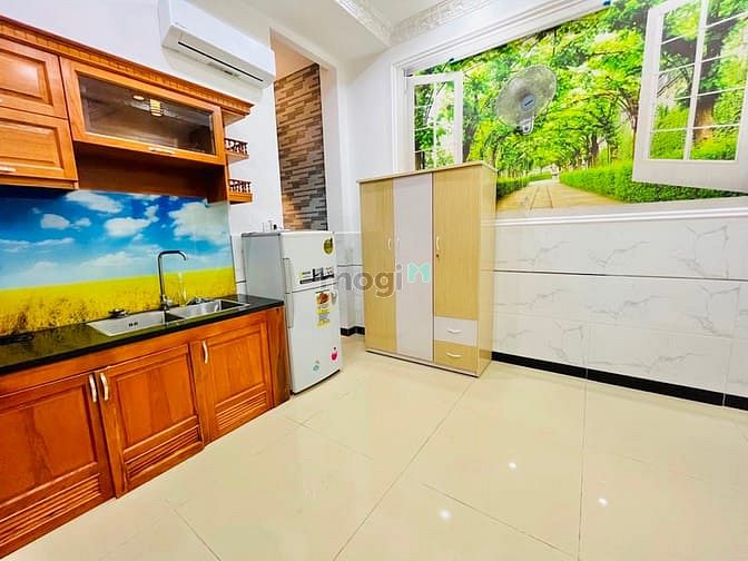 Hình ảnh Cho thuê phòng Studio Full nt giá rẻ ngay Miếu Gò Xoài