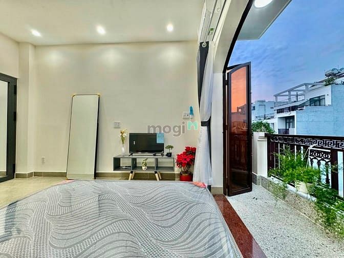 Hình ảnh Cho Thuê Căn Hộ 1PN Cao Cấp Ban Công, Nhà Mới Xây, Thang Máy