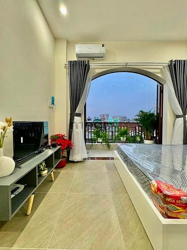 Hình ảnh Cho Thuê Căn Hộ 1PN Cao Cấp Ban Công, Nhà Mới Xây, Thang Máy