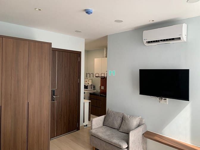 Hình ảnh Cho thuê Trang Chủ MB66.COM / Đăng Ký Tặng 66K Studio Full nội thất cửa sổ gần ngã tư Bảy Hiền
