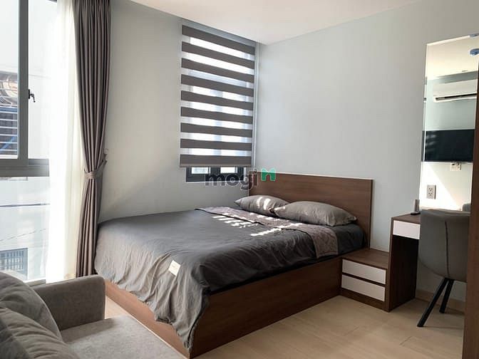 Hình ảnh Cho thuê Trang Chủ MB66.COM / Đăng Ký Tặng 66K Studio Full nội thất cửa sổ gần ngã tư Bảy Hiền