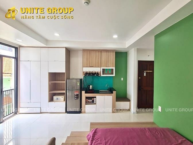 Hình ảnh Cho thuê Trang Chủ MB66.COM / Đăng Ký Tặng 66K Studio Full nội Cửa sổ lớn gần CV Hoàng Văn Thụ
