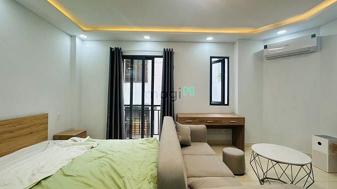 Hình ảnh Cho Thuê Căn Hộ Bancol_40m2_Bếp Xa giường_Lê Quang Định_Bình Thạnh