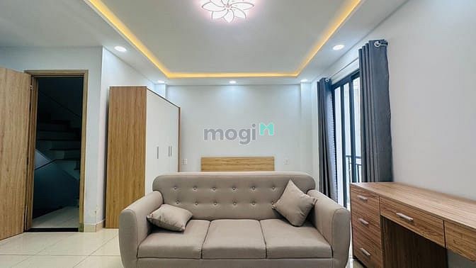Hình ảnh Cho Thuê Căn Hộ Bancol_40m2_Bếp Xa giường_Lê Quang Định_Bình Thạnh