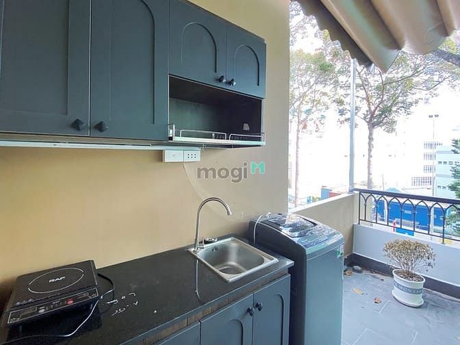 Hình ảnh Cho thuê Studio máy giặt riêng bancol gần Ngã Tư Bảy Hiền Q.Tân Bình