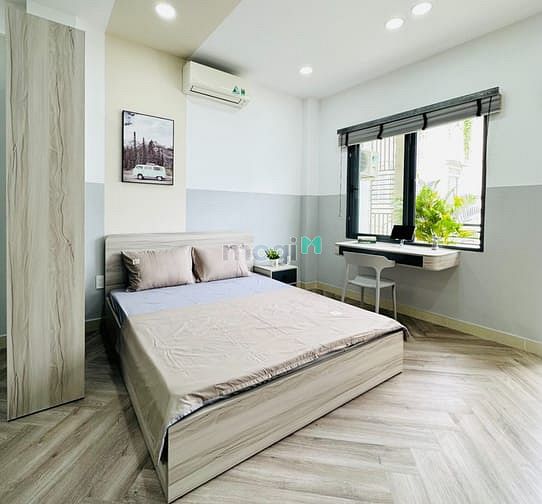 Hình ảnh Cho thuê Trang Chủ MB66.COM / Đăng Ký Tặng 66K Studio Full nội thất BanCon Cửa sổ gần ngã tư Bảy Hiền