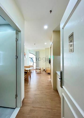 Hình ảnh Căn Hộ Cao Cấp 1PN Sát Quận 1, Thang Máy, Hầm xe, Bảo vệ 24/7
