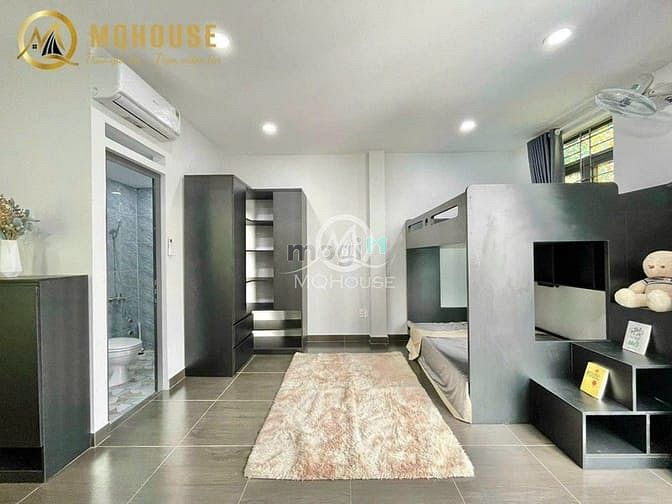 Hình ảnh Căn Hộ 2 Giường Full nội thất Ban công riêng Ông Ích Khiêm-Bình Thới