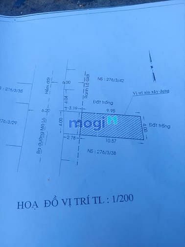 Hình ảnh 💞💞💞 Cần bán nền đất 4m x 13m