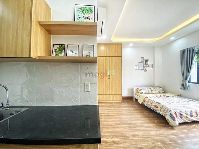 Hình ảnh Cho Thuê Studio Cửa Sổ Full Nội Thất Tại Phạm Văn Bạch