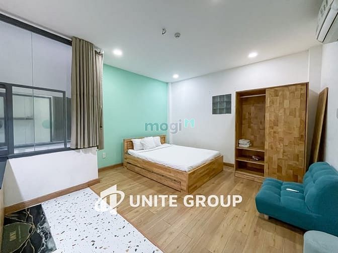 Hình ảnh Cho thuê Trang Chủ MB66.COM / Đăng Ký Tặng 66K Studio Full nội thất BanCon Cửa sổ gần ngã tư Bảy Hiền