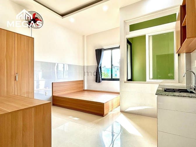 Hình ảnh Studio bancol Full nội thất ngay Lê Văn Việt, Man Thiện,....