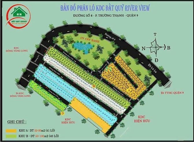 Hình ảnh Đất mặt tiền kinh doanh buôn bán khu đô thị đông tăng long