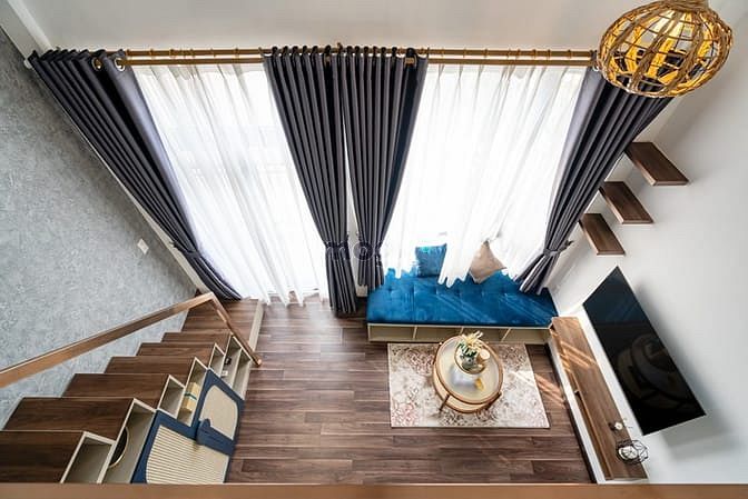 Hình ảnh ✅Căn Hộ Duplex🌟Nội Thất Cao Cấp_Hiện Đại_Lễ Tân_Gym_Pool_Restaurent✅