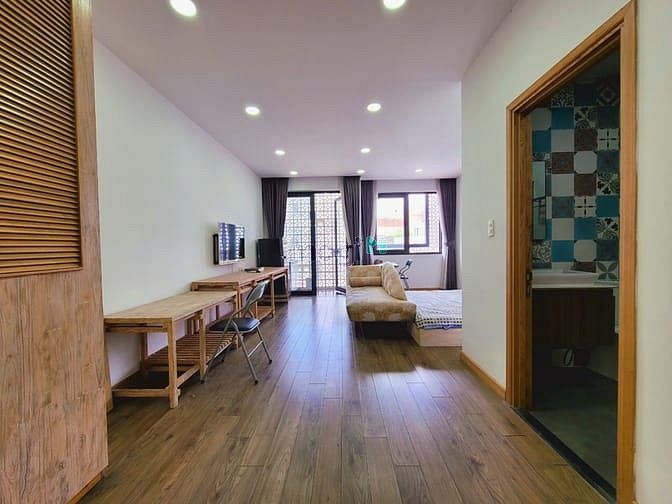 Hình ảnh Mb6623 nạp rút nhanh chóng Studio Full nội thất BanCon, Cửa sổ gần Chợ Hoàng Hoa Thám