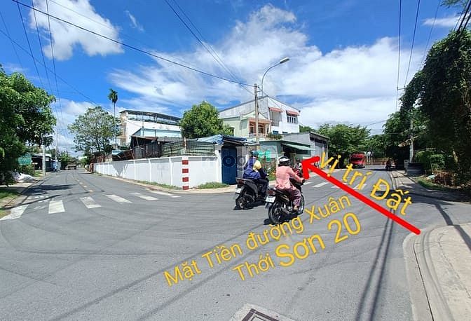 Hình ảnh Đất 5 x 35m Mặt Tiền đường Xuân Thới Sơn 20, gần UBX xuân Thới Sơn .
