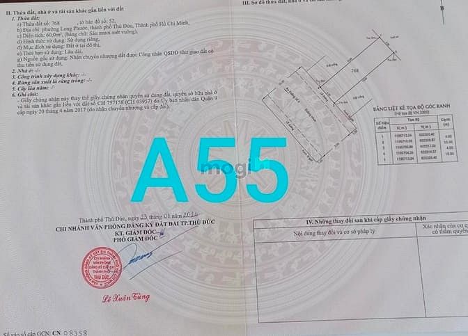 Hình ảnh Lô a55 view sông thoáng mát ngay chợ Long Phước