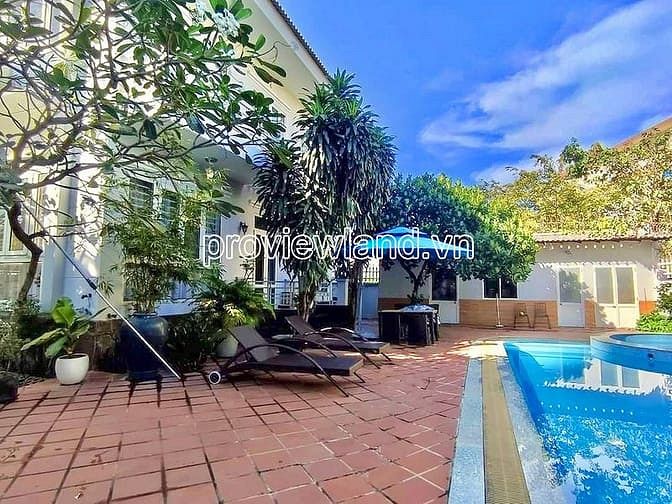 Hình ảnh Cho thuê biệt thự Thảo Điền, Khu Compound, 550m2 đất, 2 tầng, 4PN-4WC