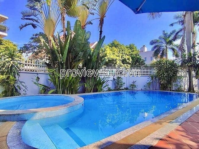 Hình ảnh Cho thuê biệt thự Thảo Điền, Khu Compound, 550m2 đất, 2 tầng, 4PN-4WC